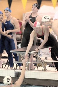 Georgia wins 400 Medley Relay