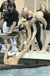 Goergia 800 Free Relay. New U.S.Record