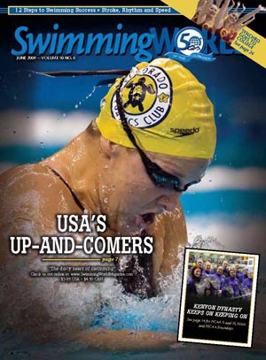 Swimming World Magazine Cover, 2009 June
