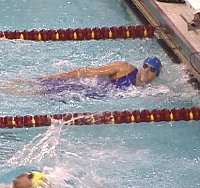 Cole of Florida won the 200 Back