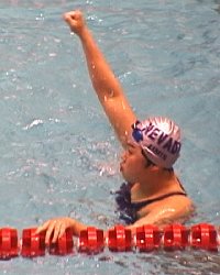 Liu wins 200 Fly