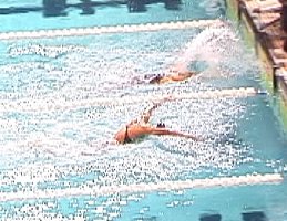 Misty Hyman barely holds off Kaitlin Dandeno in the 200 Fly.