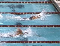 Messner leads over Neethling at the 150.