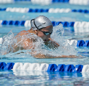 2010USNATS  Rebecca Soni places first in the prelims of the 200 breastroke at the 2010 USA Swimming nationals.
