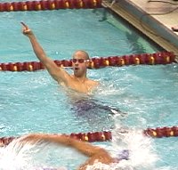 Cal swimmer is happy with relay performance