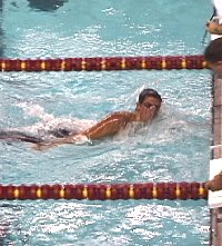 Ryk Neethling of Arizona won the 400m Free in a US Open Record of 3:40.47.