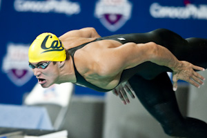 Nathan Adrian wins the 100 Freestyle at the 2009 USA Swimming Nationals/World Team trials.