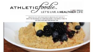 Garrett Weber Gale Athletic Foodie Section of January SWM