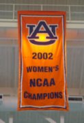 Auburn Women 2002 Championship Banner