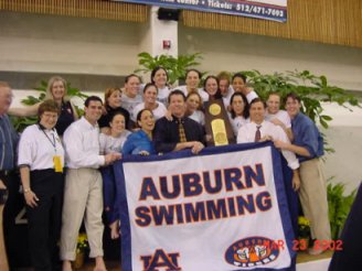 Auburn Women Celebrating after 2002 NCAA Championships #1