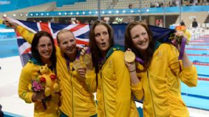 Womens 4x100 relay