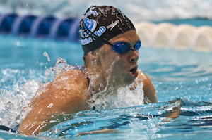 Elizabeth Beisel wins the 400 IM at the 2009 USA Swimming Nationals/World Team Trials.