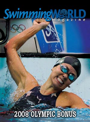 Swimming World Magazine Cover, 2008 Olympic Bonus