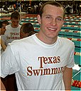 Texas' Brendan Hansen set an American and NCAA mark in the 200 breaststroke