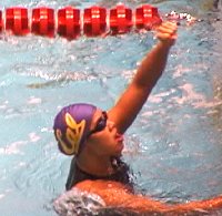 Cal wins the 200 Medley Relay in World Record Time