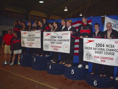 RSA sweeping Team Titles at NCSA Junior Nats Spring 2004