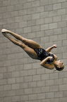 Chelsea Davis wins 3 meter diving at 2008 NCAA Championships.