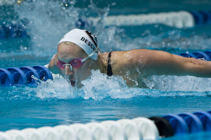 mary DeScenza swims 200 Fly prelims