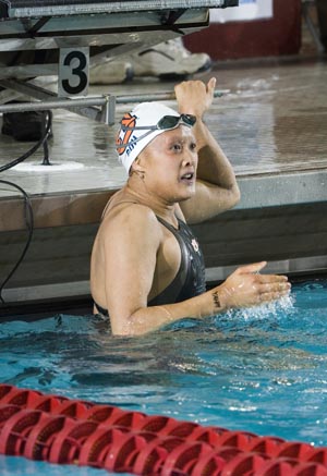 Auburn's Rachel Goh wins 100 back at NCAAs