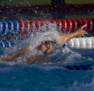 2011USANATS Matt Grevers wins the 100 Backstroke at the 2011 USA national championships.
