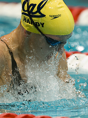 Jessica Hardy places first in 100 Breastroke prelims