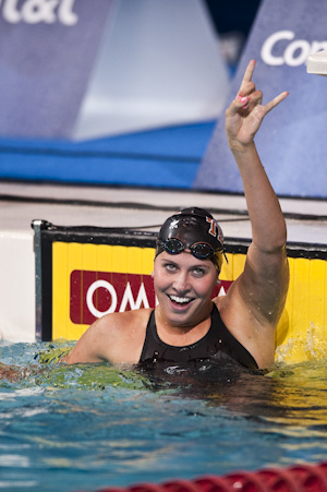 Kathleen Hersey wins the 200 Butterfly at the 2009 USA Swimming Nationals/World Team Trials.