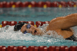 Larsen Jensen, winner 1650 - second faster all time swim