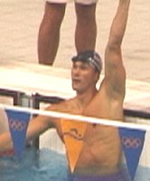 Lenny Celebrates Victory.