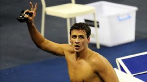 Ryan Lochte at the 2011 world championships