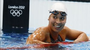 Ranomi Kromowidjojo at the 2012 Olympics