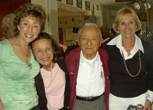 (l-r) Debby McCormick, Kitty O'Neil, Sammy Lee, Nicole Van Mole