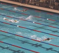 Misty Hyman with a Huge Lead!