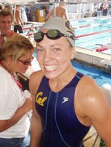 Natalie Coughlin  after 100 Free at 2002 LCM Nationals