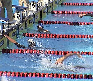 Michael Phelps and Klete Keller finished well ahead of the field in the 200 Free