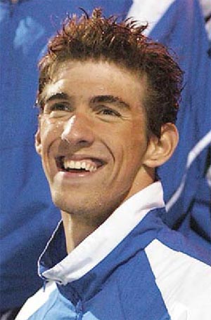 Michael Phelps won World/American Male Swimmer of the Year honors from Swimming World Magazine.