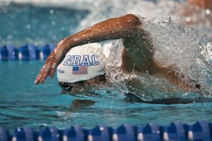 Michael Phelps wins the 200 Free the 100 Backstroke at the 2009 USA Swimming Nationals/World Teram Trials