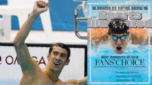 Michael Phelps and Sports Illustrated Cover