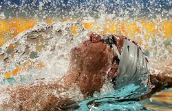 Aaron Piersol - Swimming Backstroke