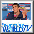 Click on button to view Swimming World TV video segment