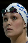 Kaitlin Sandeno wins 200 Fly at 2008 Toyota Grand prix at OSU.