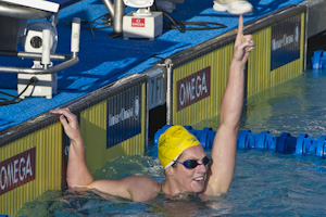 2010PANPACS Emily Seebohm wins the 200 meter IM at the 2010 Pan Pacific Championships.