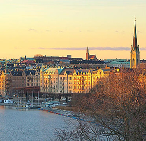 Stockholm skyline