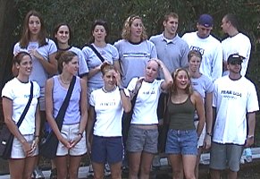 Swimmers at the Zoo