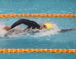 Ian Thorpe Flying through the water.