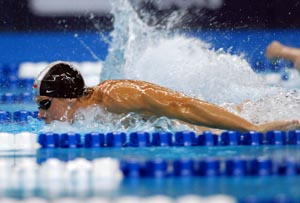 Darian Townsend at Omaha Swimvitational