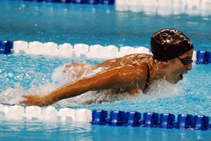 Kim Vandenberg at Omaha Swimvitational
