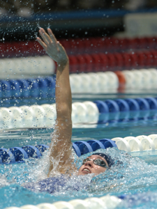 Coughlin Wins 100 Back