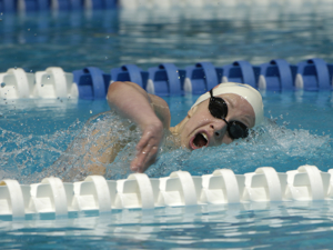 Katie Hoff qualifies first in 200 Free