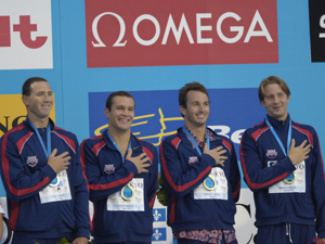 4x100 Medley Relay Team at awards
