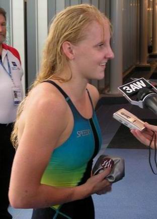 winner of the 200 fly at 06 Aust Champs